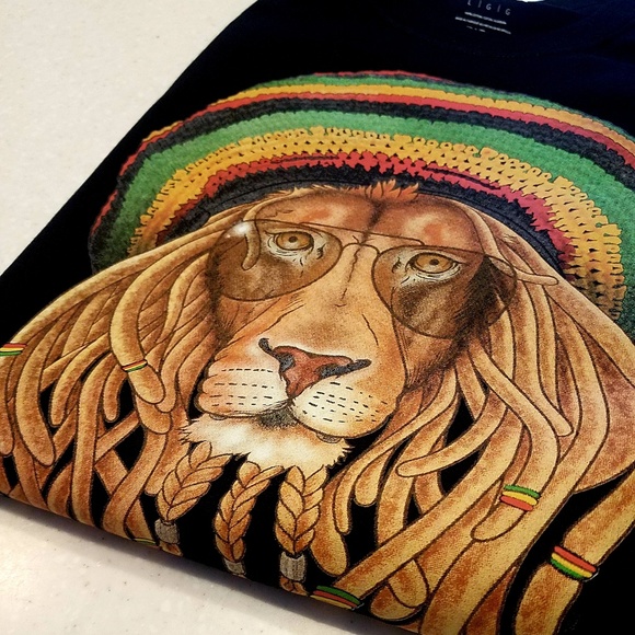 Rasta Lion shirt - Picture 4 of 5